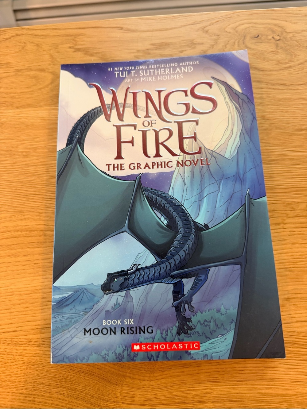 Wings of Fire Graphic Novel - moon rising book 6 soft Cover